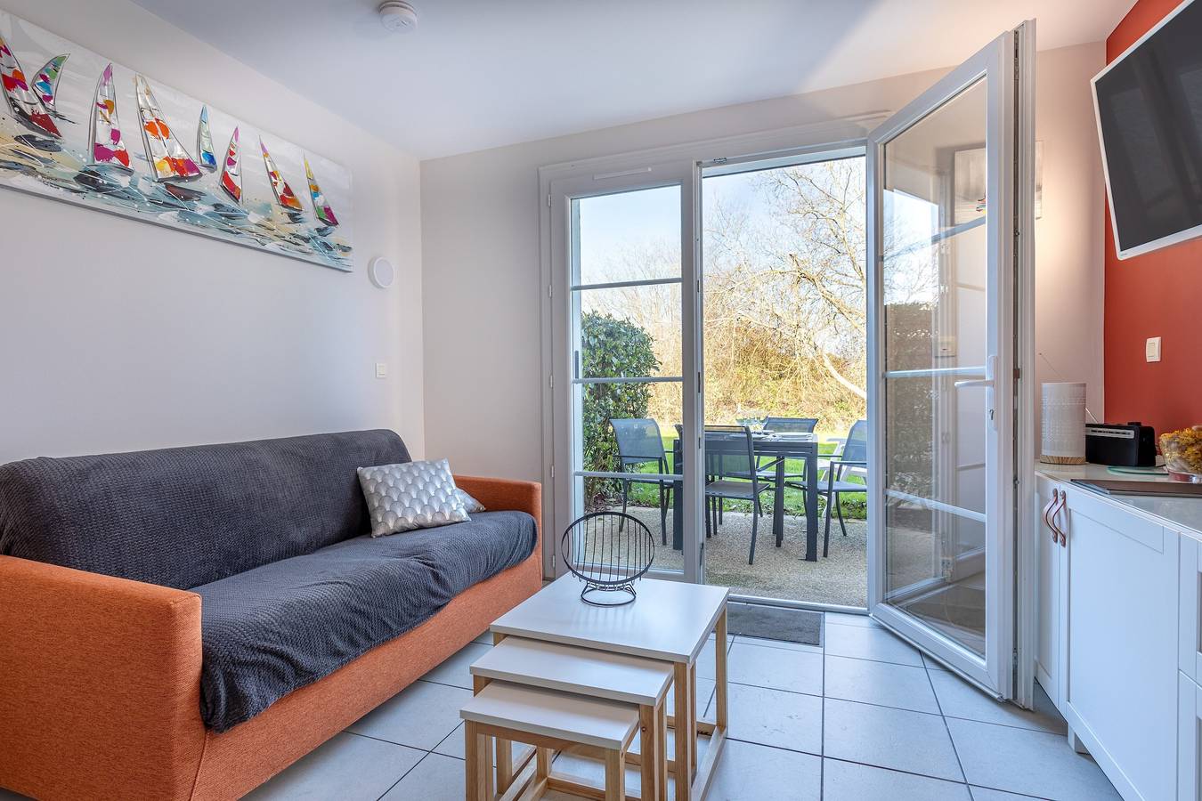 Ferienhaus 'Cosy Sur Le Golf' mit Gemeinschaftspool und privater Terrasse in Talmont-Saint-Hilaire, Vendée