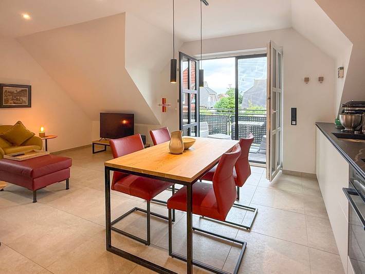 Ferienwohnung für 4 Personen, mit Balkon und Sauna in Greetsiel