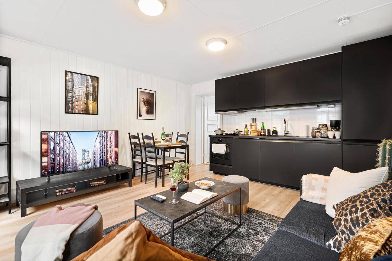 Appartement entier, 5 mins to City center in Bright & Cozy stay in Trondheim