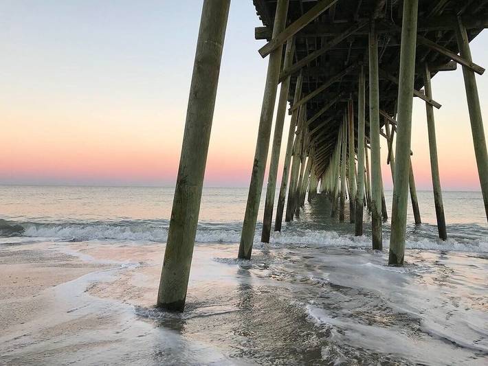 Vacation rental for 7 people, with yard in Kure Beach