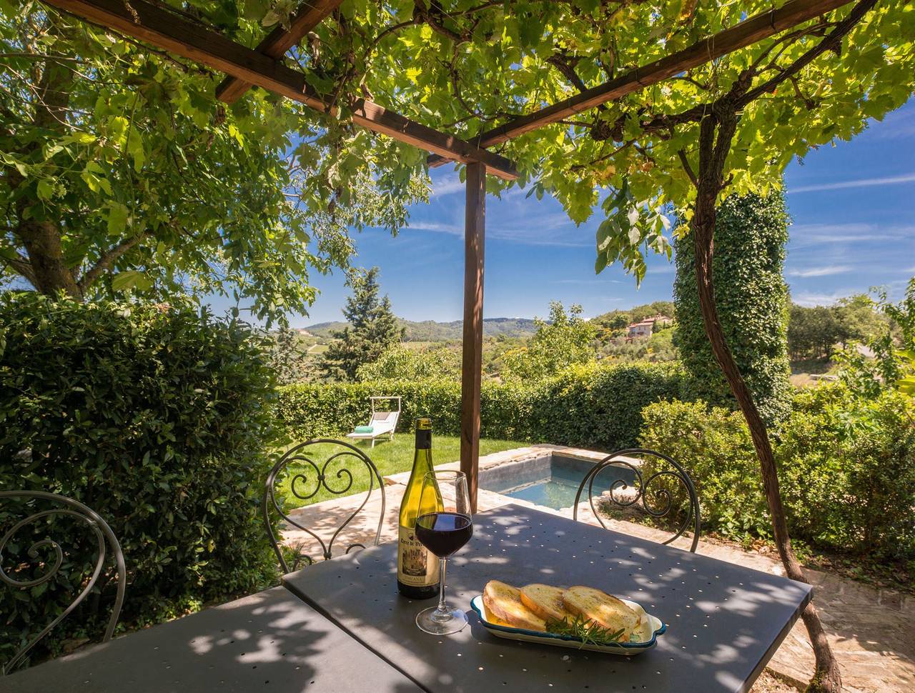 Villa per 8 Persone in Vertine, Chianti