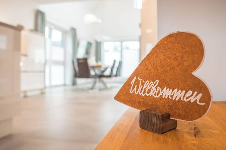 Luxus-Ferienhaus für 6 Personen, mit Garten und Sauna sowie Balkon