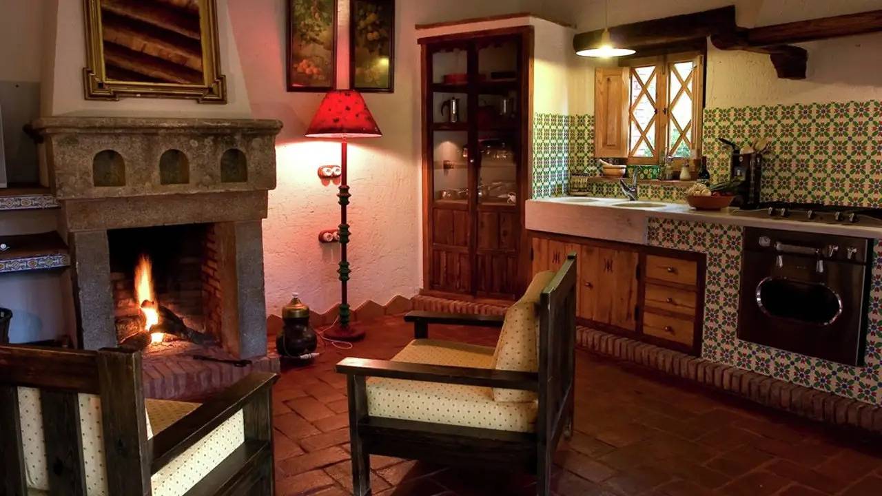 Holiday home for 6 people with garden in Alájar, Sierra de Aracena y Picos de Aroche