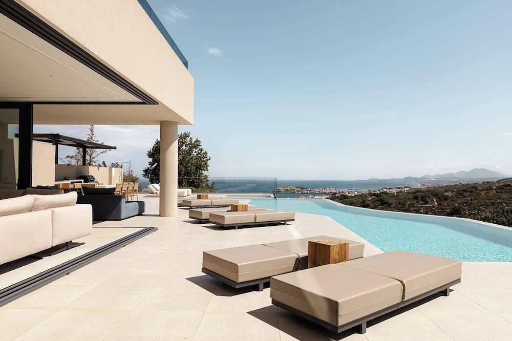 Aerial Villa - Award Winning Luxury Retreat in Nikiforos Fokas, Rethymno und Umgebung