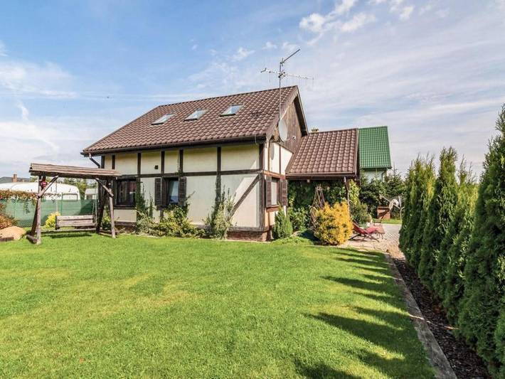Komfortables Ferienhaus mit Garten, am See in Puddemsdorf, Jezioro Jamno