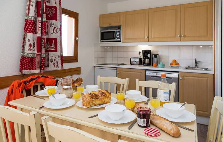 Gîte pour 4 personnes, avec Balcon à Valmeinier - 3