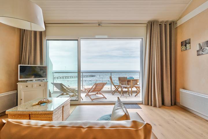 Location de vacances pour 5 personnes, avec Vue sur l’océan et Balcon à Noirmoutier
