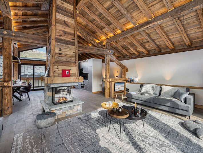 Authentisches Chalet mit Sauna und Shuttle in Saint Martin in Saint-Martin-de-Belleville, Vanoise-Massiv