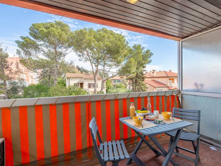 Vakantieappartement voor 2 personen, met balkon in Frejus