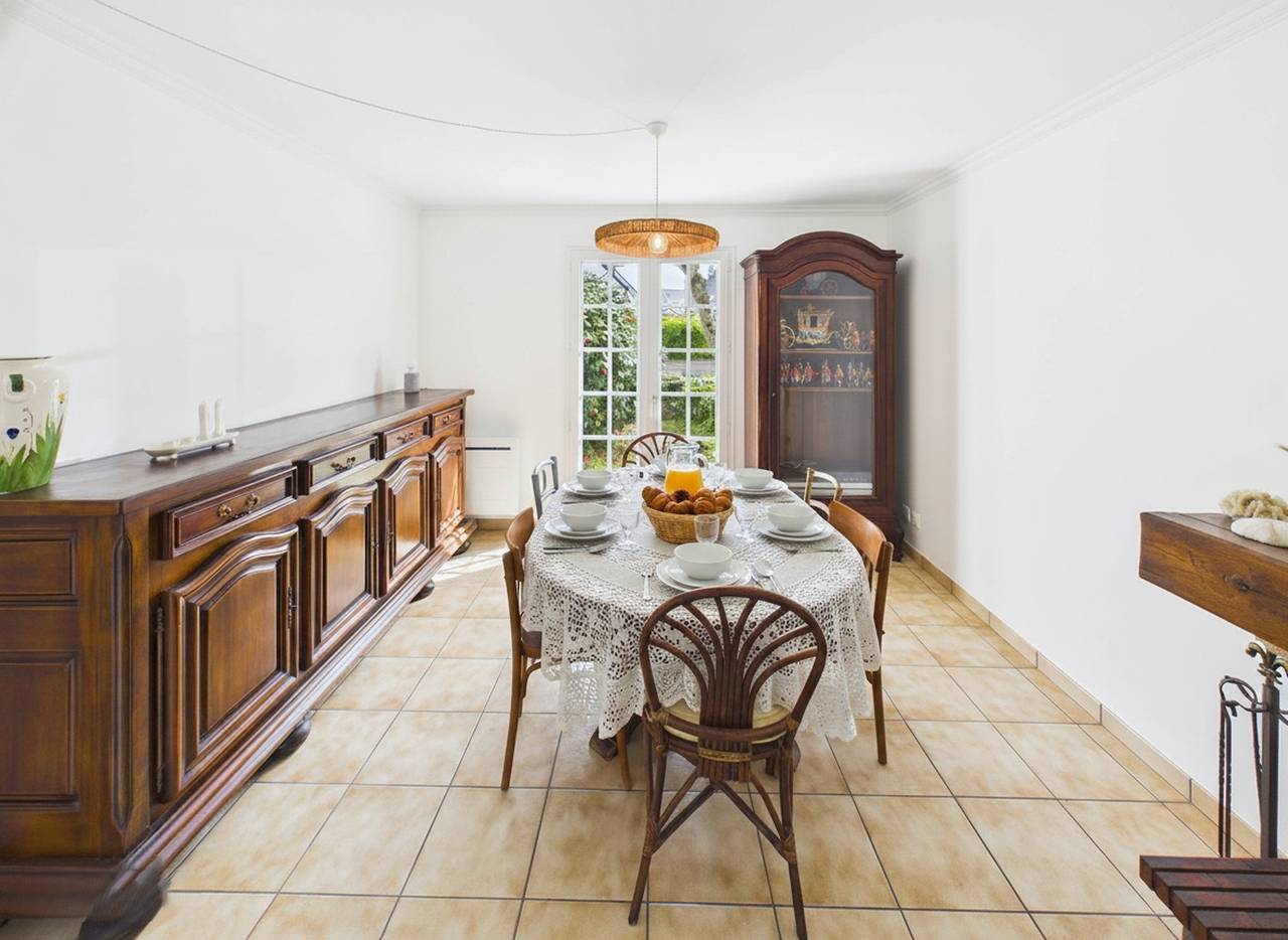 Maison chaleureuse pour 7 avec jardin in Carnac, Côte des Mégalithes