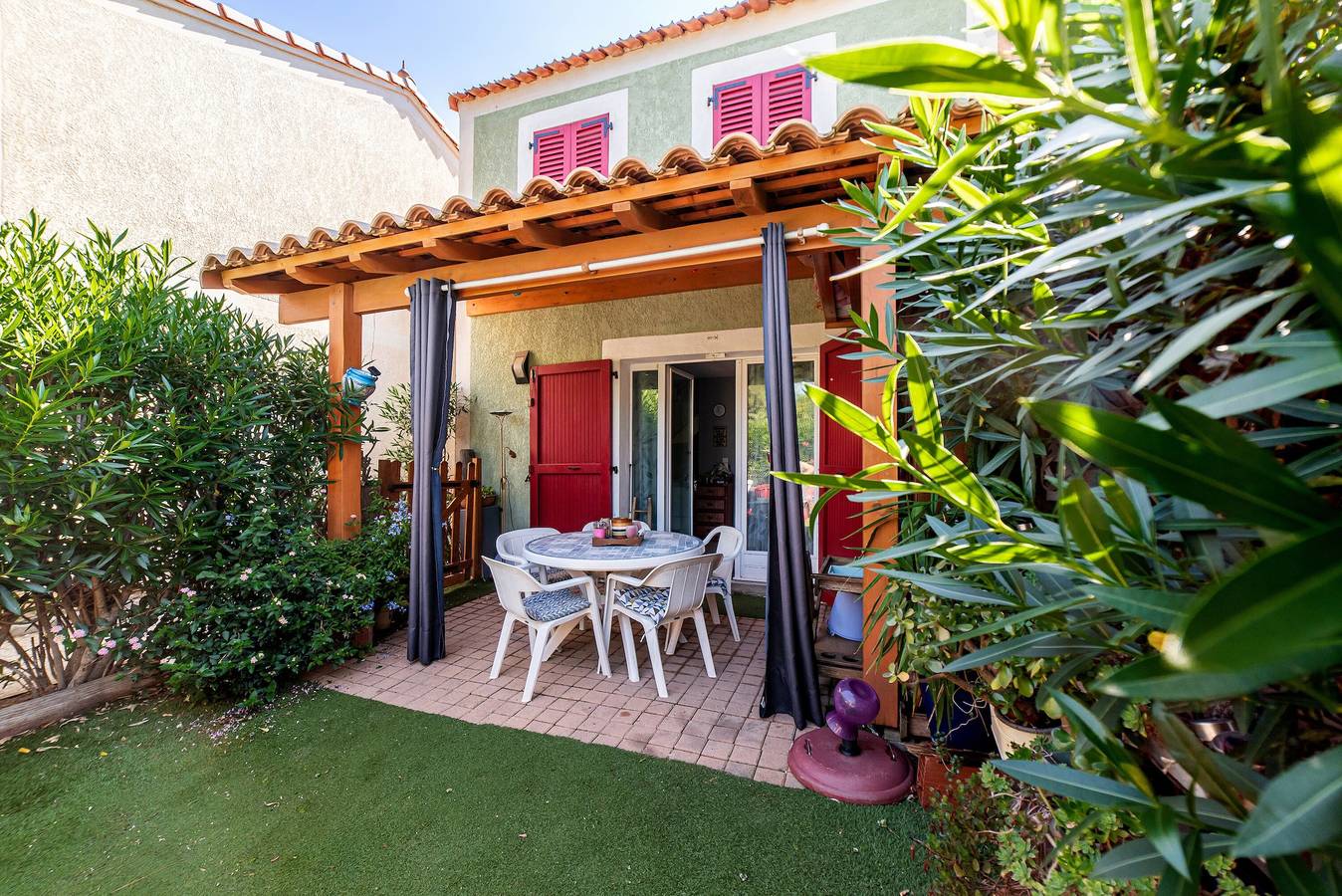 Casa de Vacaciones 'Marina Au Bacarès' con Terraza Privada, Jardín Privado y Wi-Fi in Le Barcarès, Côte d'Améthyste