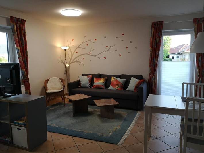 Appartement de vacances pour 3 personnes, avec terrasse, animaux acceptés