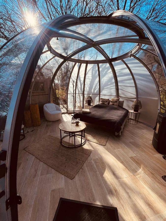 Tente pour 2 personnes, avec jacuzzi et jardin au Province de Luxembourg - 4