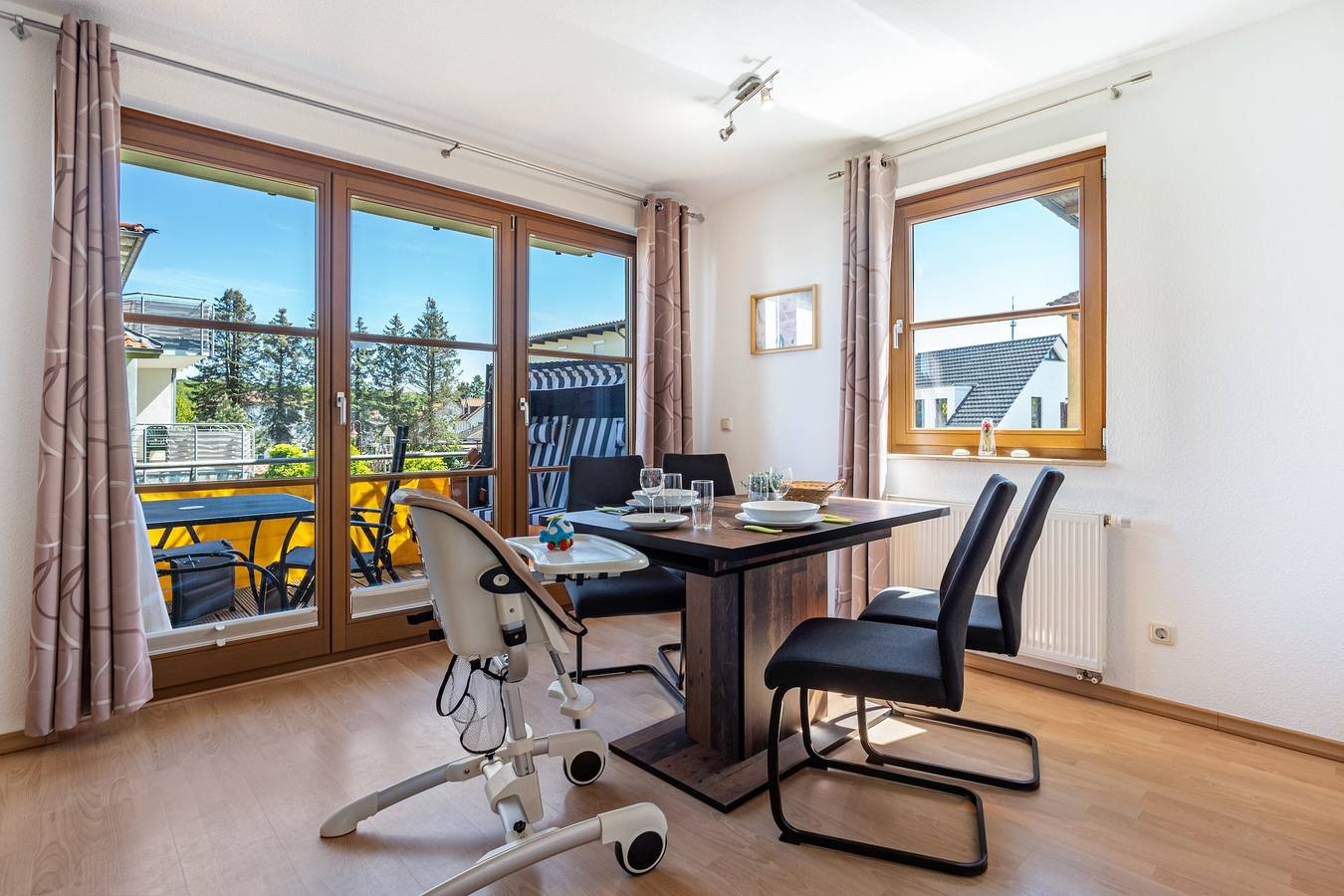 Ganze Wohnung, Ferienwohnung 'Klabautermann' mit Balkon und Wlan in Drei Kaiserbäder, Heringsdorf