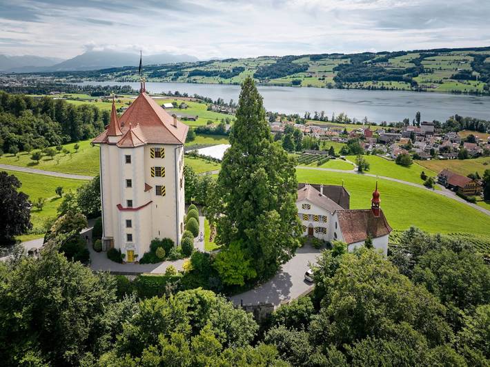 Ganze Wohnung, Schloss Heidegg in Hitzkirch, Kanton Luzern
