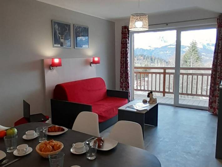 Entire studio, Résidence Les Chalets des Pistes in Combloux, Pays du Mont-Blanc