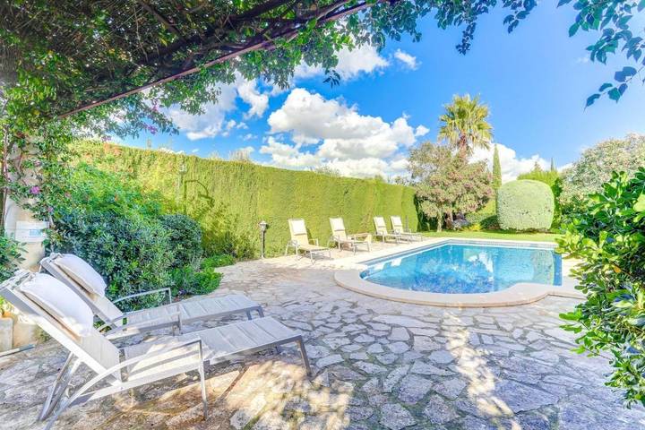 Finca für 6 Personen, mit Terrasse und Garten sowie Pool und Ausblick in Caimari - 3