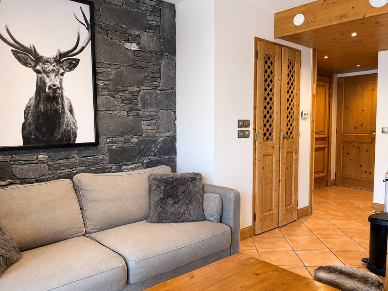 Geheel appartement, Charming apartment for 4 with terrace, parking and Wifi - St Martin de Belleville in Saint-Martin-de-Belleville, Massif de la Vanoise