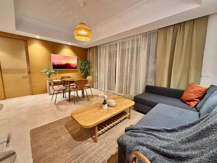 Apartamento de vacaciones para 3 personas, con piscina y vistas además de jardín y piscina para niños, Se admiten mascotas - 1