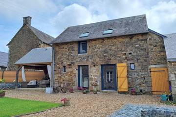 Gîte pour 4 personnes, avec terrasse et jardin à Mantilly