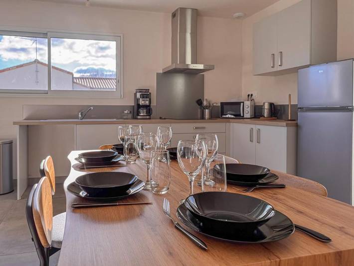 Maison de vacances pour 6 personnes, avec jardin et terrasse