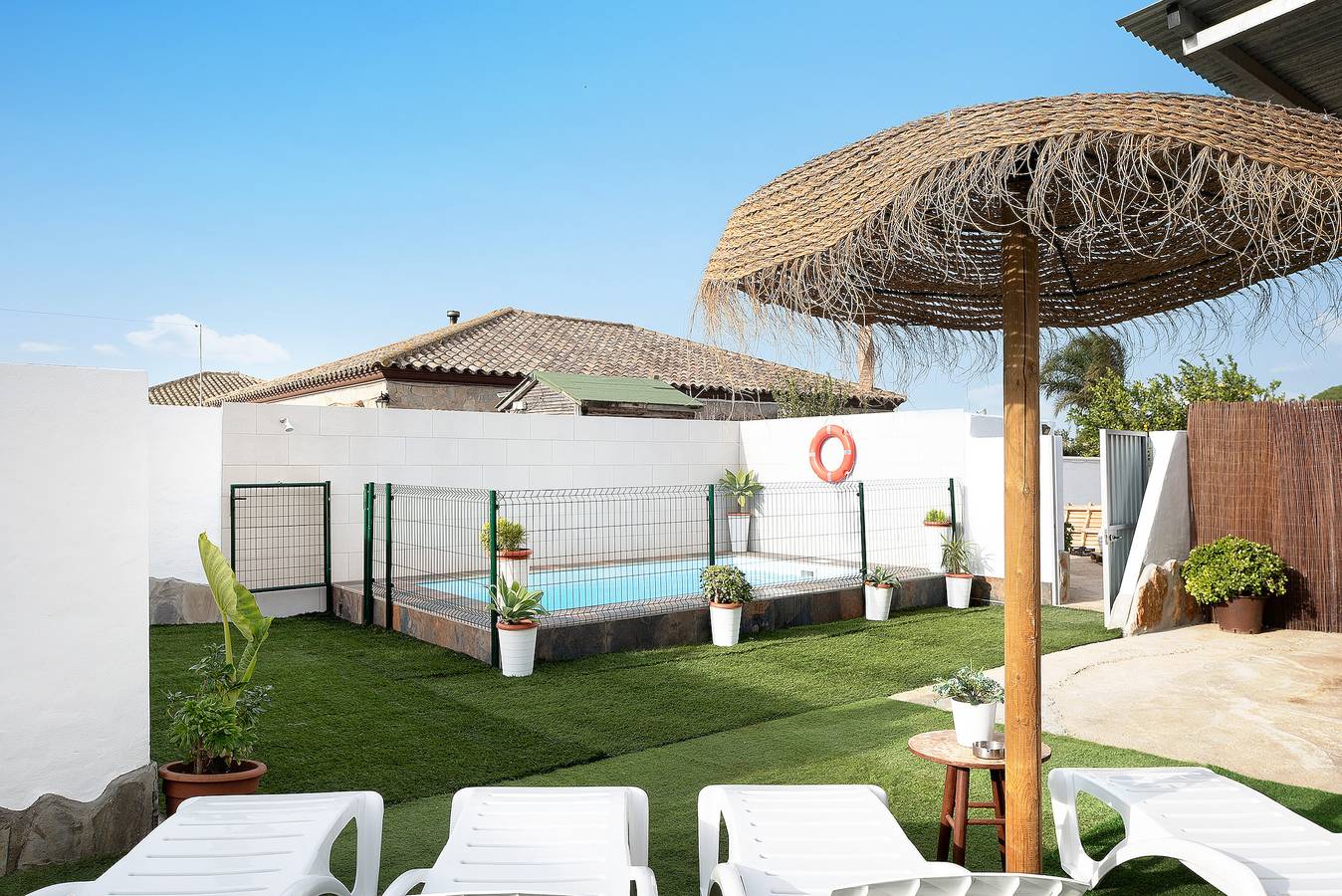 Casa de vacaciones 'Casa Francisco' con piscina privada, terraza privada y aire acondicionado in Conil de la Frontera, Costa de la Luz