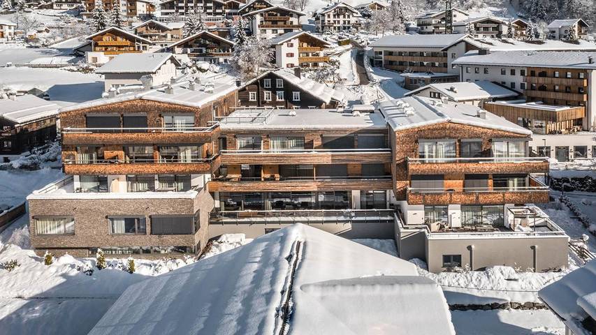 Hütte für 2 Personen, mit Sauna und Balkon, kinderfreundlich in Gaschurn