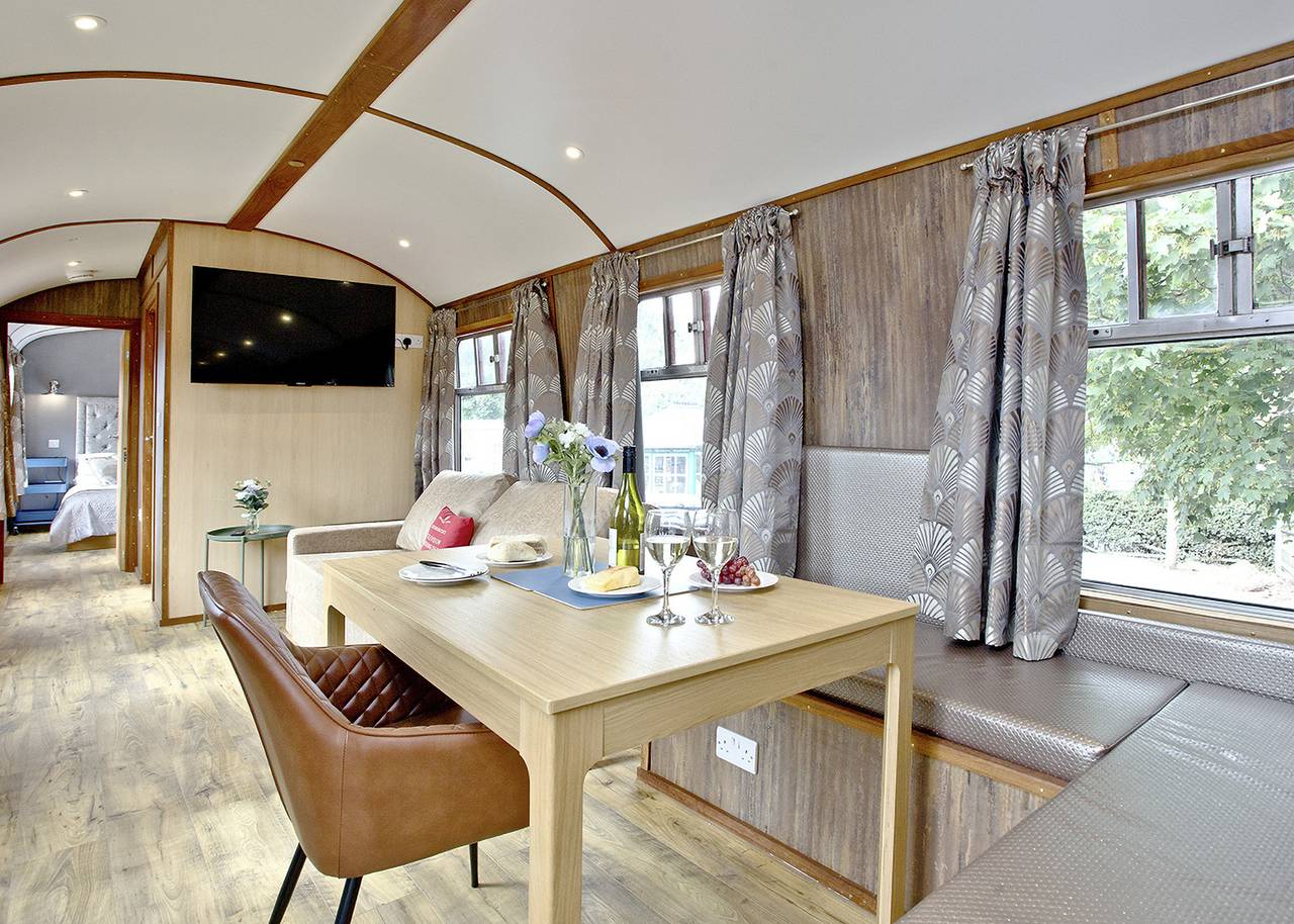 Brunel Boutique Railway Carriage 1 in Dawlish Warren, Dawlish