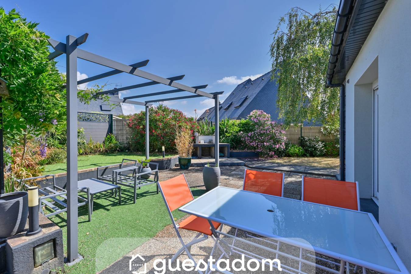 Le Boucard - Terrasse - Proche plage in Saint-Nazaire, Côte de Jade