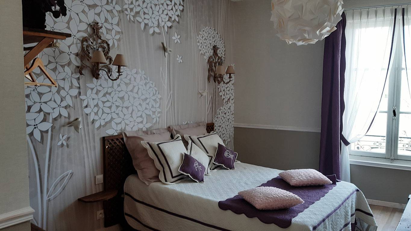 "Le Cher Passant" - Chambre Tourterelle - Chambre "Tourterelle" in Savonnières, Région de Tours