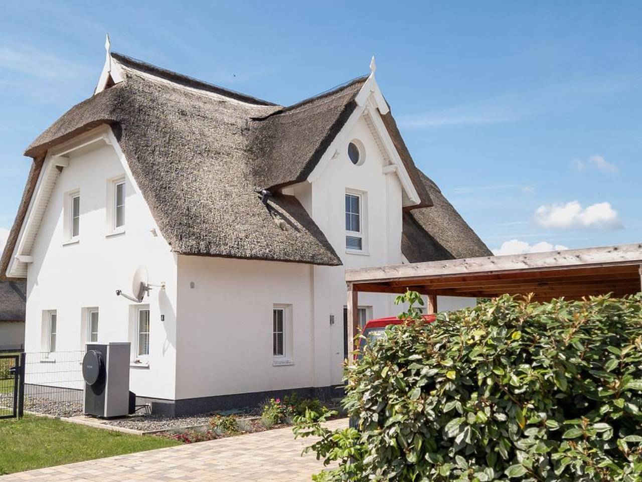 Ferienhaus Wildrose in der Puddeminer Wiek - Ferienhaus Wildrose im Süden der Insel Rügen in Puddemin, Poseritz