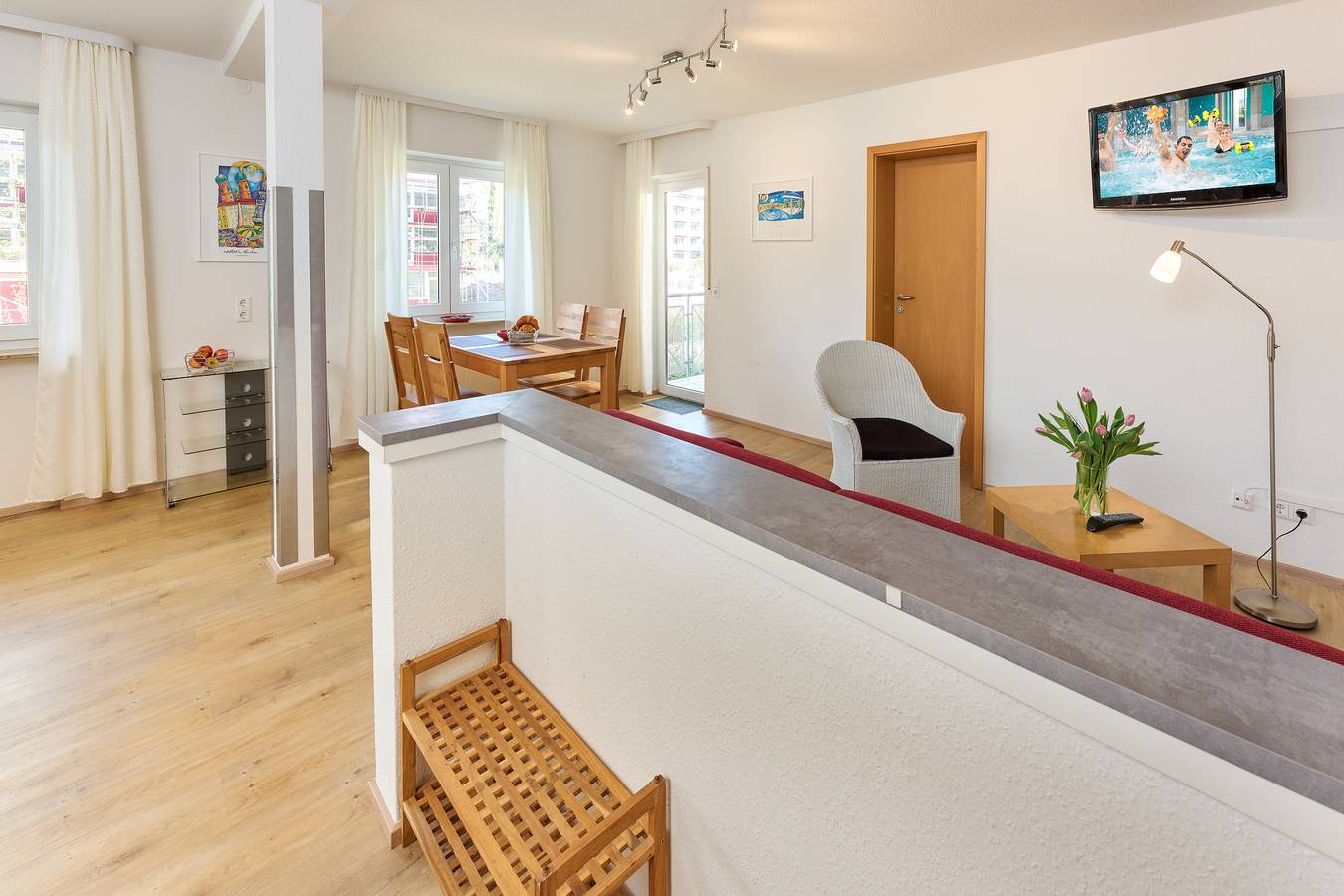 Apartamento vacacional entero, Apartamento de vacaciones para 4 personas con balcón in Bad Krozingen, Selva Negra (zona sur)
