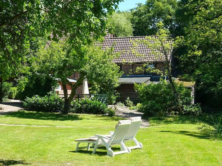 Bauernhof für 5 Personen, mit Terrasse und Garten in Gelting