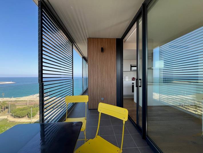 Ferienwohnung für 6 Personen, mit Meerblick und Balkon sowie Terrasse und Pool in Mataró - 3