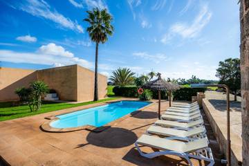 Finca in Campos, Mallorca Süden für 9 