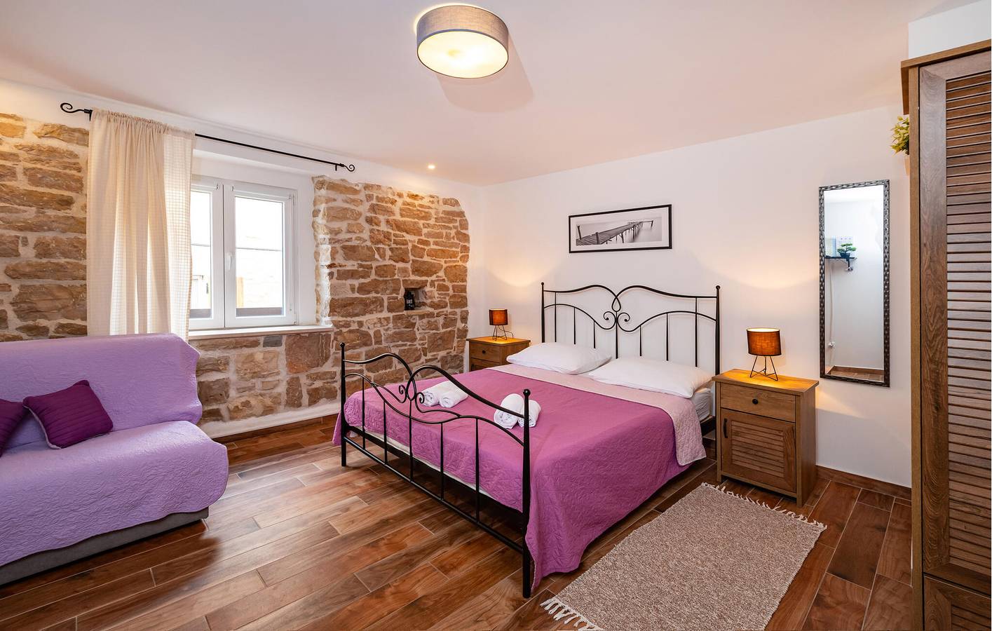 Apartamento vacacional entero, Apartamento de vacaciones para 2 personas con jardín in Biograd na Moru, Region de Zadar