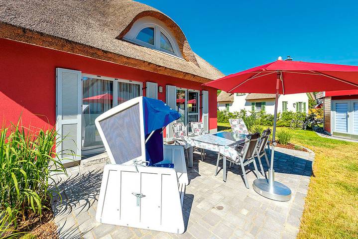 Ferienhaus für 4 Personen, mit Terrasse und Garten sowie Sauna in Glowe - 4