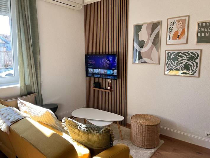 Appartement de vacances pour 5 personnes, avec jardin et terrasse