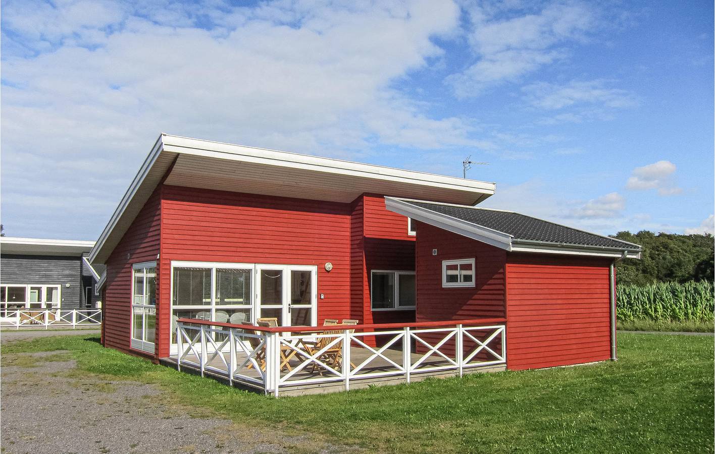 Feriehus for 6 personer med terrasse in Rø, Gudhjem