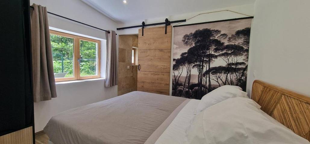 Location de vacances pour 4 personnes, avec piscine ainsi que vue et jardin à Ortiporio - 3