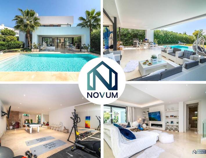 Chalet para 10 personas, con Balcón y Terraza además de Jardín y Piscina en El Paraíso