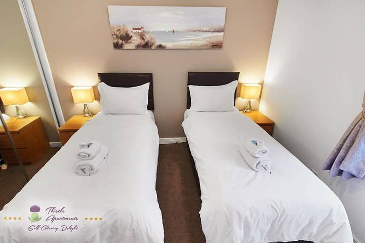 Entire apartment, Thistle Apartments - Marischal Square - (Deluxe) in Aberdeen, Aberdeenshire