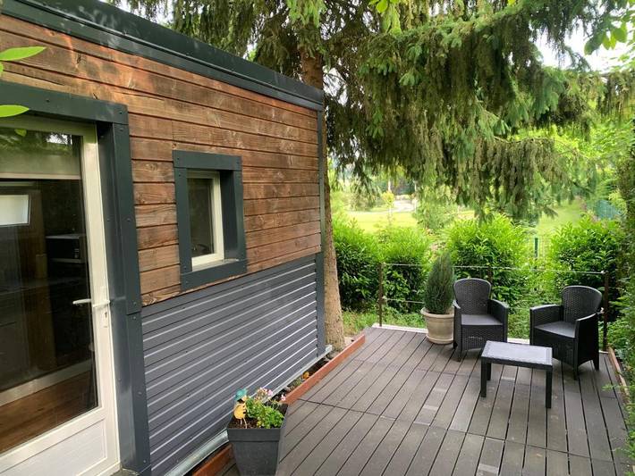 Chalet pour 2 personnes, avec Terrasse