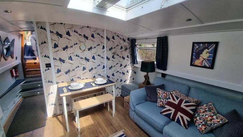 Bateau pour 4 personnes, avec terrasse à Windsor - 4