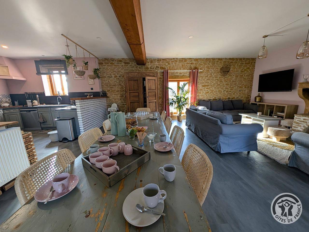 Ganze Ferienwohnung, Domaine des Vignes d'Hôtes in Beaujolais