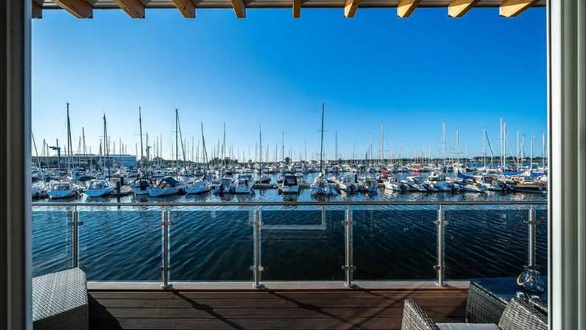 Boot für 4 Personen, mit Balkon und Sauna in Kröslin - 3