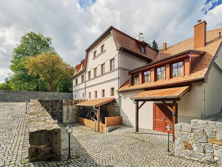 Maison d’hôte pour 2 personnes, avec Terrasse ainsi que Jardin et Vue sur le lac en République Tchèque