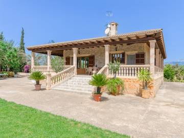 Chalet in Búger, Interior de Mallorca für 6 