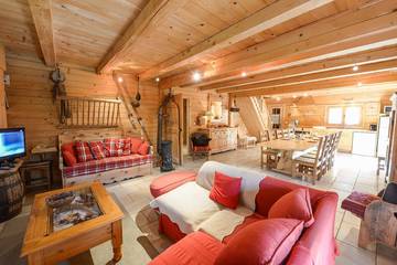 Gîte pour 12 personnes, avec jardin et sauna dans L'Alpe d'Huez