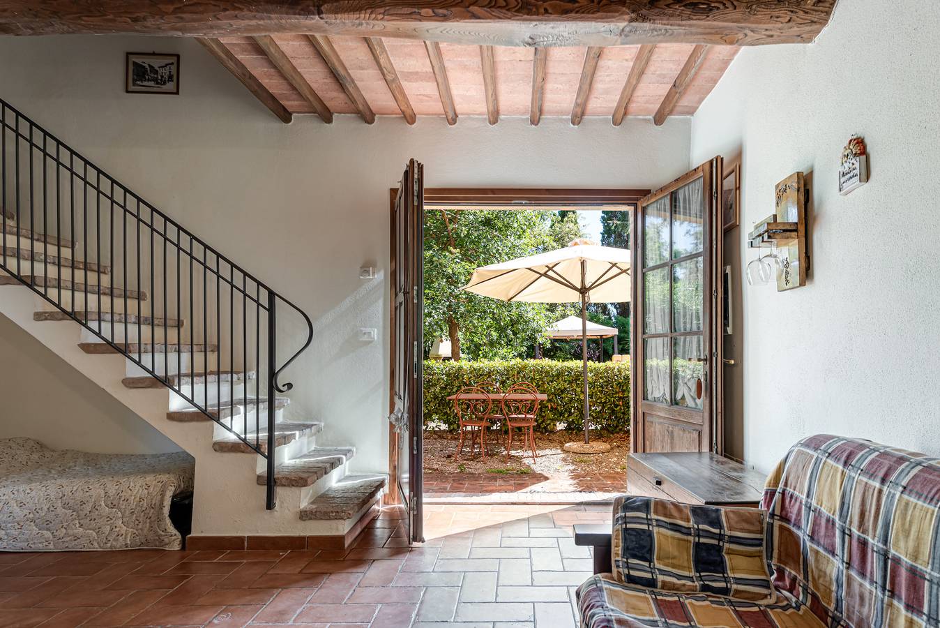 Appartamento intero, Appartamento 'Le Tre Civette' con piscina condivisa, giardino privato e Wi-Fi in San Miniato, Pisa e dintorni